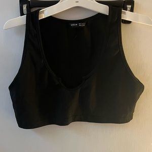 Black Baby tee tank